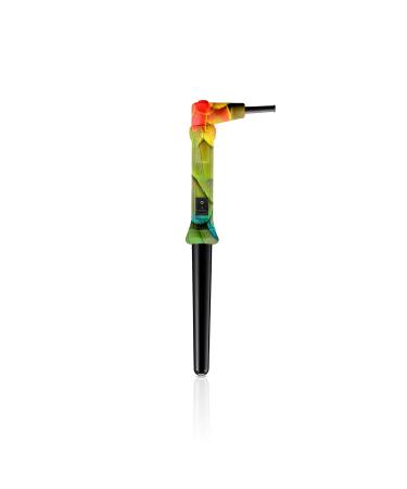 Limited Edition Animal Print Hair Care System: 1 Inch Graduated Curling Iron Cone Wand (Macaw) - International Shipping Available - Buy Online on GoSupps.com
