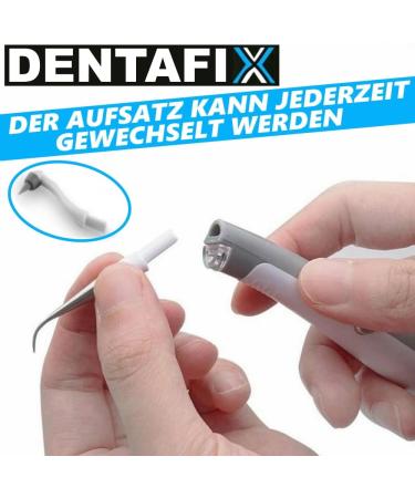 Dentafix Electric Tartar Remover - Ultra Sonic Tooth Cleaner & Plaque Removal Tool | Dental Care for Healthy Teeth - Buy Online on GoSupps.com