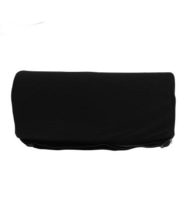 Backrest Lumbar Support Cushion - Compact & Breathable Cylindrical Waist Support for Car Seats (Black) - International Shipping Available - Buy Online on GoSupps.com