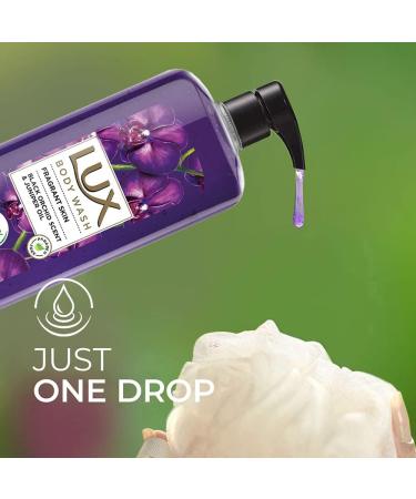 L.u.x Body Wash - Black Orchid & Juniper Oil - XL 750ml Pump Bottle - Long Lasting Fragrance Glycerine & Paraben Free - Buy Online on GoSupps.com