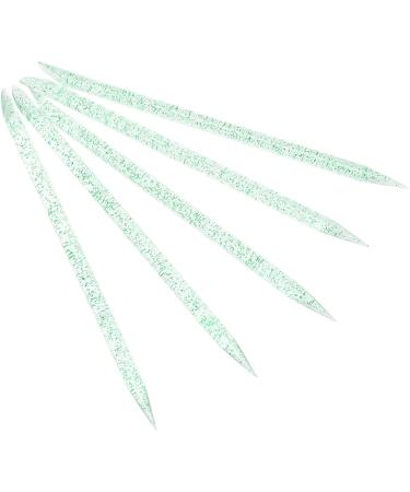Nail Stick Cuticle Manicure Pedicure Stick 100pcs Double Sided for Home Use for Nail Salon(green) - Buy Online on GoSupps.com