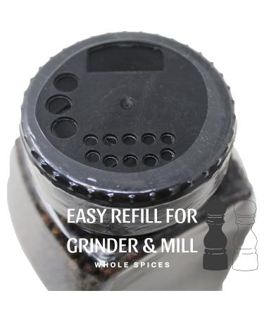 Natruen Whole Black Pepper 18oz - All Natural Non-GMO Vegan Gluten Free - Kosher & Halal Certified 1.125lb Pack - Buy Online on GoSupps.com