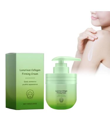 Crsetmyth Collagen strengthening cream 100 G Collagen strengthening lotion Body moisturizer Hautstrafende Und Straffende lotion Euchtigkeitsspendende Collagen cream for the face Deep care