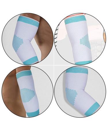 Durable Healifty Knitted Elbow Pads - Elbow Support Sleeves for Basketball | Sturdy Elbow Guards & Braces for Protection - Buy Online on GoSupps.com