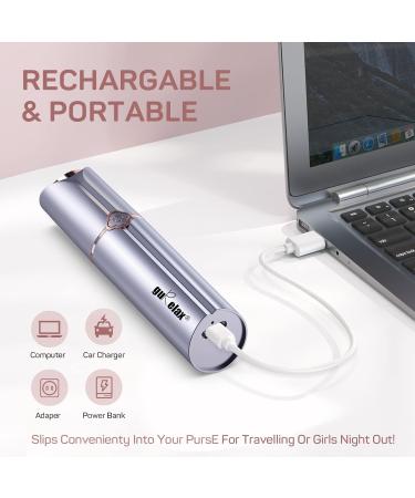 Face Hair Remover for Chin & Upper Lip - 4 Replacement Heads - Women's Epilator in Blue | Smooth & Easy Hair Removal - Buy Online on GoSupps.com