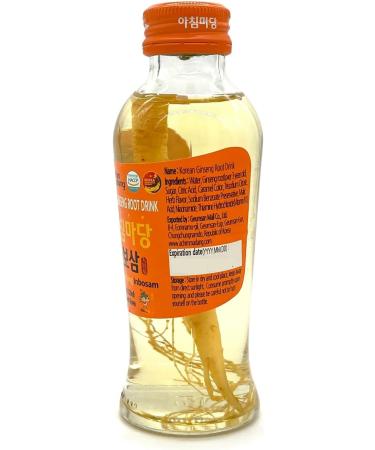 Achimmadang Inbosam Korean Ginseng Drink Root Drink 10 Bottles 4 fl oz Each - Buy Online on GoSupps.com