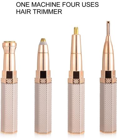 Buy Waterproof 4-in-1 Electrical Eyebrow Trimmer & Body Hair Remover | Facial Hair Removal for Women & Men - Buy Online on GoSupps.com