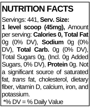 MonkVee Pure Stevia Extract - 100% Stevia Leaf Extract Zero Calories Zero Fillers Keto Diabetes Friendly No Aftertaste 300x Sweeter Than Sugar - Buy Online on GoSupps.com