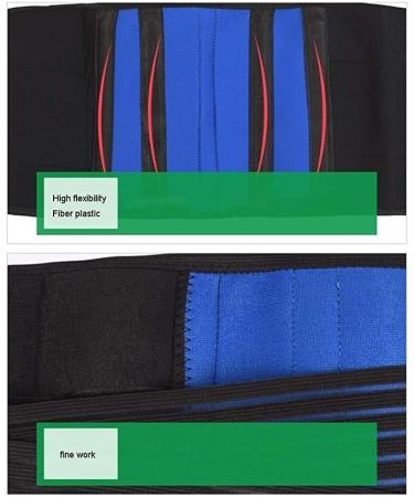 Tiiffy XXL Back Bandage - Adjustable Tensile Straps Breathable Nylon for Posture Correction & Muscle Relief - Ideal for Occupational Safety - Buy Online on GoSupps.com