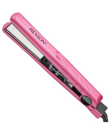 REVLON 1 inch(s) 30 Heat Settings Titanium Plated Hair Straightener