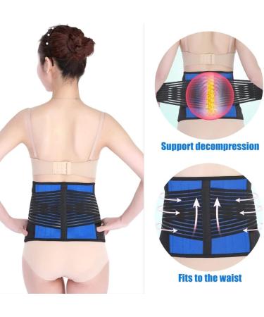5XL 6XL Double Pull Back Lumbar Support - Orthopedic Corset Spine Decompression Belt & Waist Trainer - Buy Online on GoSupps.com
