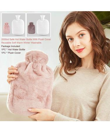 2000ml Heat Bottle - Safe Soft & Wearable | Reusable Plush Cover | Washable Warmth for Comfort - Buy Online on GoSupps.com