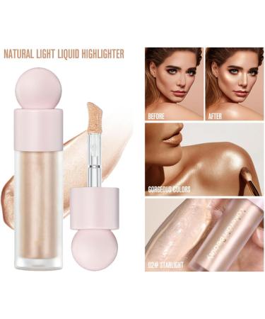 Liquid Highlighter for Face | Waterproof Smooth Face | Highlighters & Highlighters for Face Contour Makeup Highlighter Makeup Highlighter Makeup Highlighter Renywosi - Buy Online on GoSupps.com