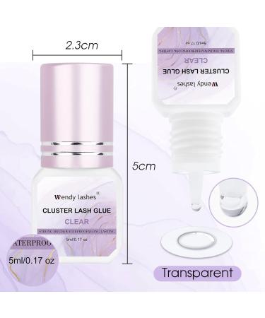 Cluster Lash Glue: Strong Hold, Fast Drying, Waterproof - Gentle Eye Lash Remover for Extensions and Clusters - Buy Online on GoSupps.com