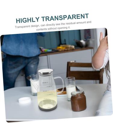 ABOOFAN Vinegar Bottle Bbq Sprayer Container with Lid Soy Sauce Oil Decanter Glass Honey Dispenser Olive Oil Bottle Dispenser Oil Pourer Glass Oil High Borosilicate Glass Thicken - Buy Online on GoSupps.com