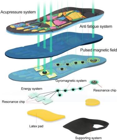 Magnetic Field Therapy Insoles - Pain Relief Acupressure Inserts for Plantar Fasciitis - Orthopedic Shoe Insoles for Men & Women - Buy Online on GoSupps.com