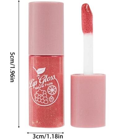 Lip Gloss Oil Moisturizing Tinted Lip Balm - Toot Lip Clear Oil Lip Care Glitter Long Lasting Moisturizing Nourishing Non-sticky Ulapithi - Buy Online on GoSupps.com