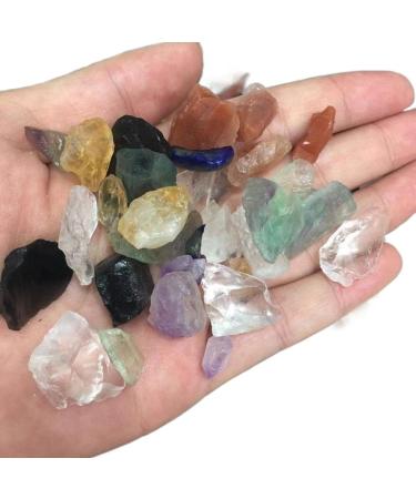 Room Decoration 100g Natural Mixed Raw Quartz Crystal Reiki Rough Gem Stones Ore Minerals Specimen Stones