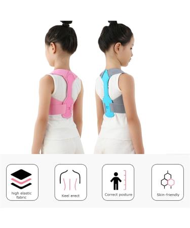ZZSRX Adjustable Posture Corrector for Kids - Spine Support & Youthful Posture Trainer | Unisex Blue - Buy Online on GoSupps.com