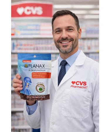 Flanax Throat Defense Coffee Flavor - Buy Online on GoSupps.com