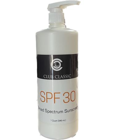 Club Classic Sunscreen (Quart SPF 30)