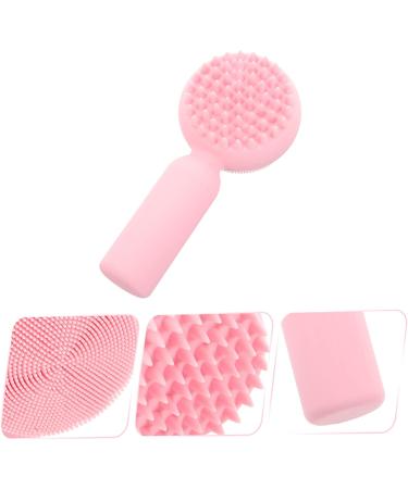 FRCOLOR Silicone face Brush Silicone Facial Exploration Silicone face exfoliator Skin Care Tools Silicone Handheld face Brush exfoliating Facial Brush Scrub Brush 3D Clean Silica Gel 11x5cm - Buy Online on GoSupps.com