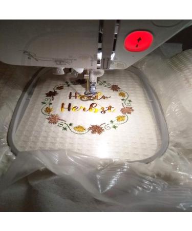 New Brothread Light Weight Clear Wash Away Embroidery Topping Film - 12 x 25 Yd Roll | Water Soluble for Machine & Hand Sewing - Buy Online on GoSupps.com