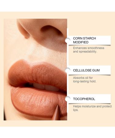  DALE YOU 360 Contour Lip Pencil precise lip pencil for definition and shading effects long-lasting waterproof and fade-resistant vegan permanent lip pencil in 10 shades (#3 25g) - Buy Online on GoSupps.com