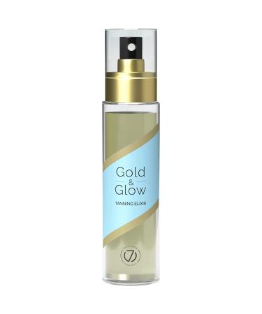 7 Suns Cosmetics Tanning Accelerator Gold & Glow Dry Oil for Indoor - Outdoor Tanning - 300x - 3.4 fl. oz./100 ml - Buy Online on GoSupps.com
