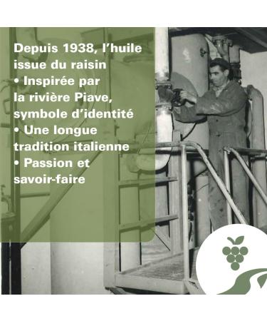 PIAVE 1938 Huile de P pins de Raisin 25L Press e Froid Point de Fum e lev 245 C Riche en Om ga 6 & Vitamine E Huile V g tale Professionnelle pour Friture Cuisson & P tisserie - Buy Online on GoSupps.com