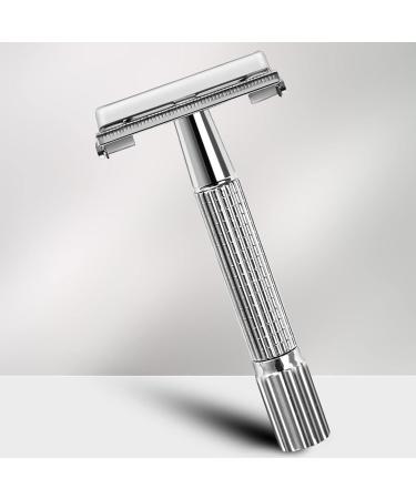Vintage Wet Razor for Men | Razor Planing Set with 5 Replacement Blades for Gentle & Precise Shaving - International Shipping - Buy Online on GoSupps.com