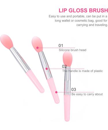 MAGICLULU 12pcs Silicone Lip Brush Bulk Lip Balm Makeup Sponges for Foundation Lipstick Lip Mask Applicator Mini Makeup Sponge Pro Tools Disposable Travel Lipstick Brush Silica Gel 5x1cm As Shown - Buy Online on GoSupps.com