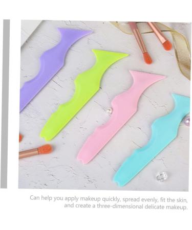 Hemoton 2pcs Make up Aid Tools Mascara Guard Make up Silicone Eyeliner Aid Tools Silicone Make up Tools Eye Makeup Tools Silicone Eye Make up Tools Mascara Drawing Eyeliner Guard - Buy Online on GoSupps.com