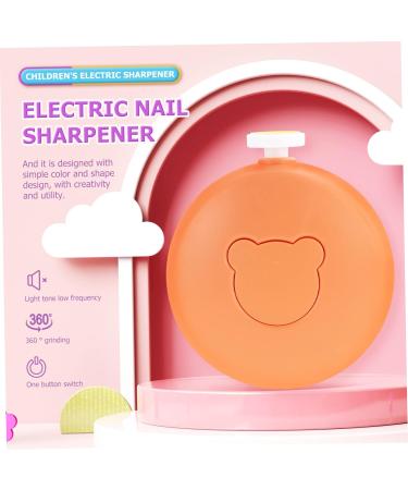 Beatifufu 1 Set Nail Electric Nail Sharpener Nail Polishing Tool Adults Nail Care Polishing Tool Manicure Kit Pedicure Tool Nail Trimmer Safe Adults Nail Kit 7X7X3CM Orange - Buy Online on GoSupps.com