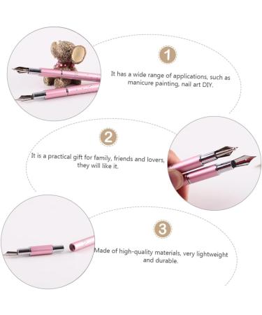 FRCOLOR 2 Sets Colored Pen Nail Dotting Pen Nail Dip Set Nail Art DIY Pen Nail Polish Gel Kit Nail Painting Tools Nail Polish Accessories Nail Painting Pens Manicure Painting Pen Brush Pen - Buy Online on GoSupps.com