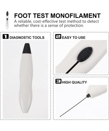 MILISTEN 12pcs Monofilament Pen Diabetic Test Kit with Needles - Foot Tester & Neuropathy Diagnostic Tools - Buy Online on GoSupps.com