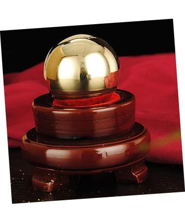 Buy Gatuida Brass Gymnastics Balls 4-Piece Fitness & Hand Training Set | Copper Baoding Roller Massagers - Buy Online on GoSupps.com
