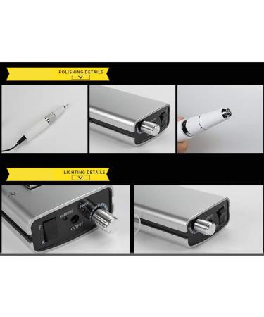 Nail Drill Machine 30000rpm Professional Rechargeable Nail Drill Kit Portable Electric Acrylic Nail Tools for Exfoliating Grinding Polishing Nail Buffer Manicure Pedic Gold - Buy Online on GoSupps.com