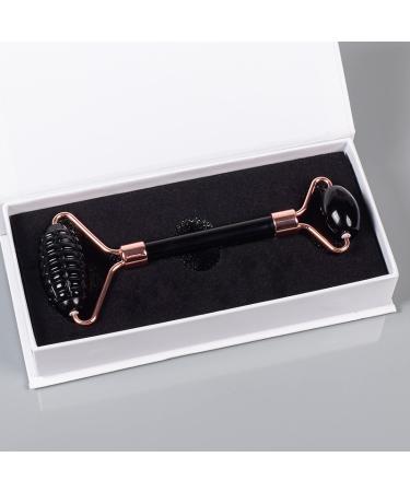 Esbant Black Obsidian tool facial scooter Gua Sha Tools-Sets Natural Stone Crystal Massage Massage Roller-Set Ningxiao Roller Set