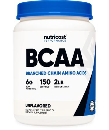 Nutricost BCAA Powder 2:1:1-150 Servings (Unflavored) - Buy Online on GoSupps.com