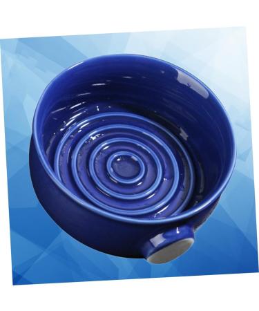 FRCOLOR Antique Shaving Bowl Set - 3 Ceramic Containers for Shaving Soap & Brushes | Vintage Design | 11.5x11.5cm | Optimal for Shaving Enthusiasts | International Shipping - Buy Online on GoSupps.com