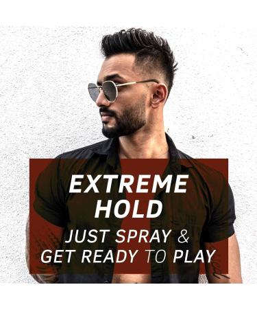 UST'RAA Hair Fixing Spray Strong Hold Hair Spray | Extreme Hold | Adds Shine to Your Hair | Even Coating with finer spray |Ideal for longer hair length Black - Buy Online on GoSupps.com