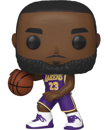 LeBron James #66 Facsimile Signed Funko POP! Basketball NBA Lakers Figurine + Protector Case - Buy Online on GoSupps.com