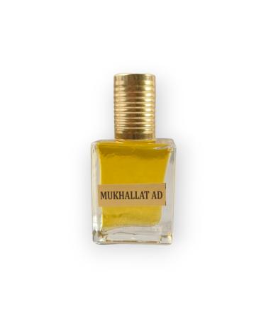 MUKHALLAT A.D Premium Attar-Atar Perfume Oil Fragrance for Men and Women Unisex Parfume Scent Spray Long Lasting Roll On Essential Oil Itar Semi Natural Non Alcoholic Size Volume: 12ML (0.4 Fl Oz).