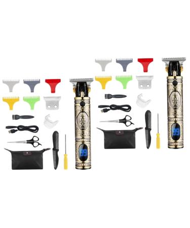 FRCOLOR 2 Sets Cordless T9 Stainless Steel