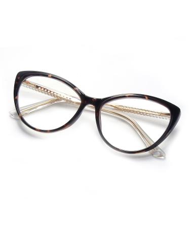 Skyway Cateye reading glasses women blue -filter glasses for women and men computer glasses/PC/TV Blue light block glasses anti -dizzy glasses UV blue blocked glasses shield sluggish 1.5 x