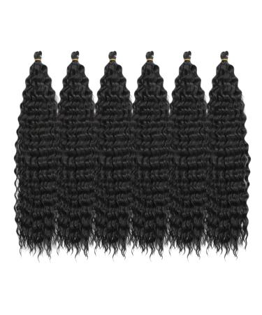 Deep Twist Crochet Hair - 22 Inch Synthetic Ombre Kinky Curl Braids - 6 Pack Extensions - Buy Online on GoSupps.com