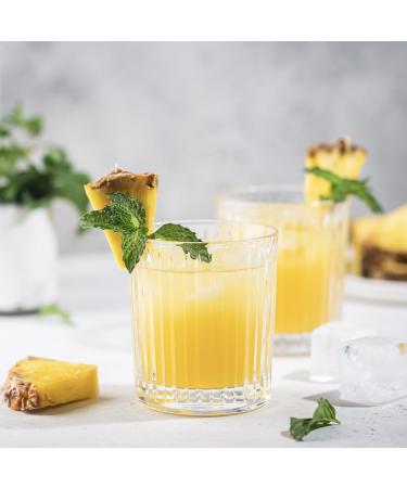 Rauch Happy Day Pineapple Juice - 100% Pineapple Juice Concentrate | Tropical Taste Explosion | 6x 1L Tetra Prisma - Buy Internationally - Buy Online on GoSupps.com