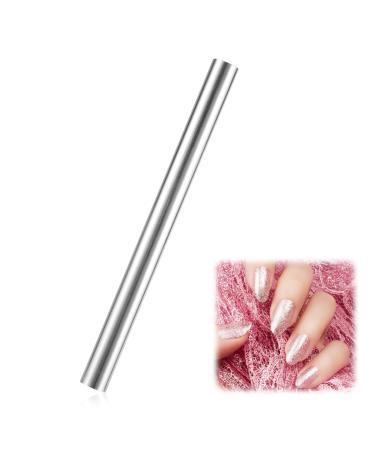 Cat Eye Nail Magnet Rods 5.9in Double-Head Cat Eye Magnet Art Stick Magnetic Nail Magnet Plate Pen for 3D Cat Eye Gel Polish Tool Accessories for Nail Studio Salon Home