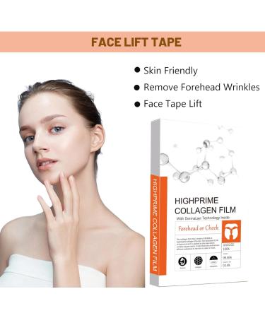 Collagen Forehead Patches For Wrinkles Hydrolyzed Collagen Face Tape Wrinkle Facial Patches To Help Reduce The Appearance Of Frown Lines Crow S Feet Smile Lines Forehead & Cheek Face Mask - Buy Online on GoSupps.com